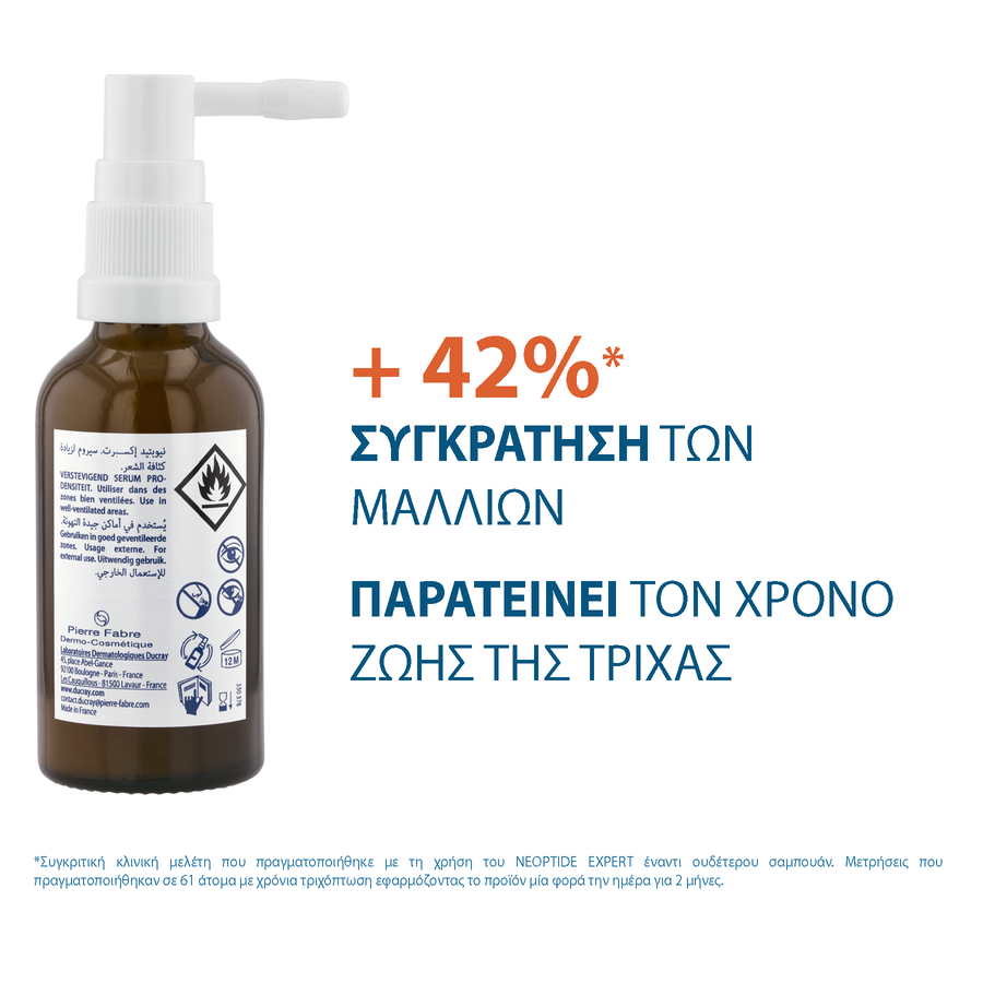 DUCRAY - NEOPTIDE EXPERT Serum Antichute & Croissance - 2x50ml